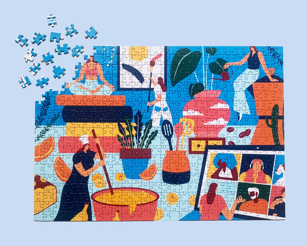 Finding the secrets to mindfulness one puzzle piece at a time