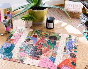 Empowerment Palace artistic jigsaw puzzle for adults