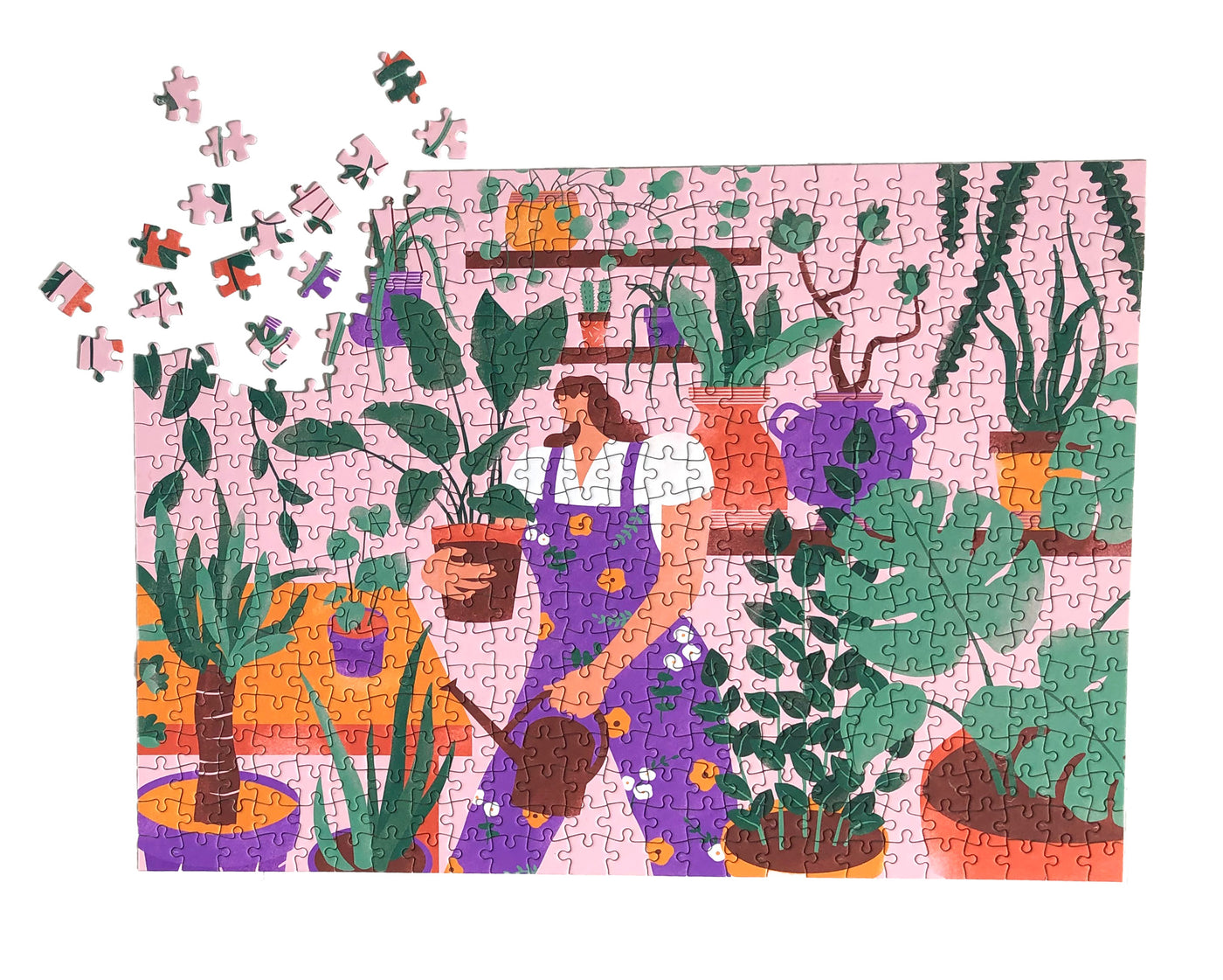 Indoor Jungle - Art Jigsaw Puzzle